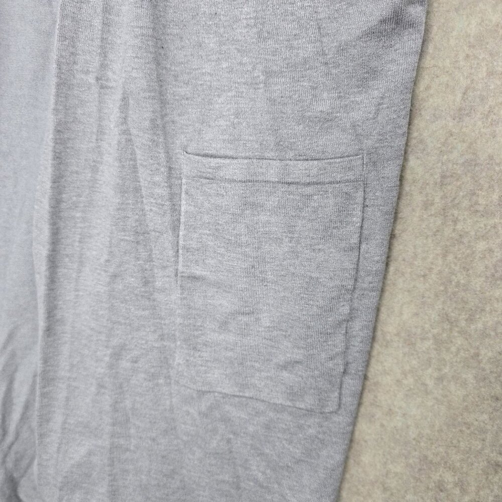Survival Womens Sleeveless Open Cardigan Gray Size Large Casual Lightweight - Picture 3 of 7